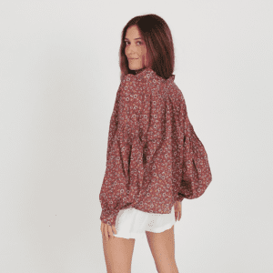 Daisy Blouse Rojo - Bea Gimeno